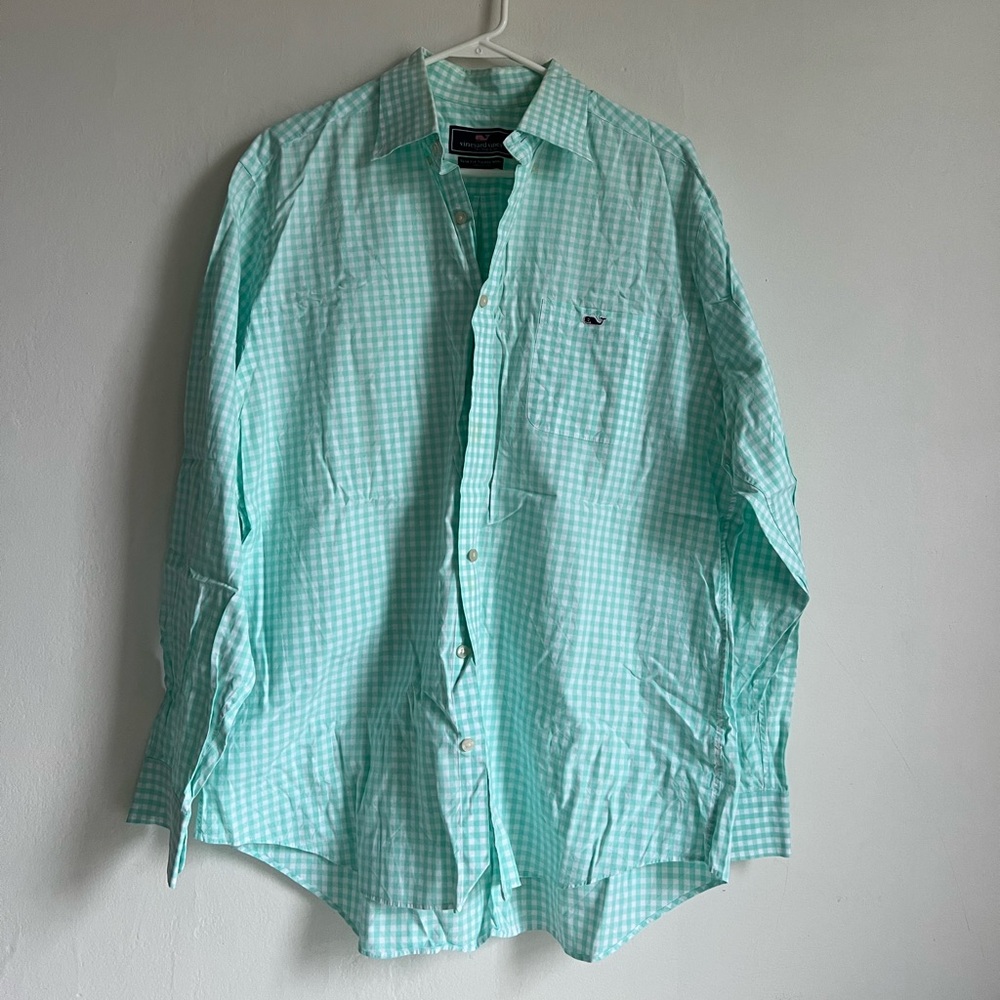 XL Vineyard vines men’s slim fit Tucker long sleeve shirt oxford button up